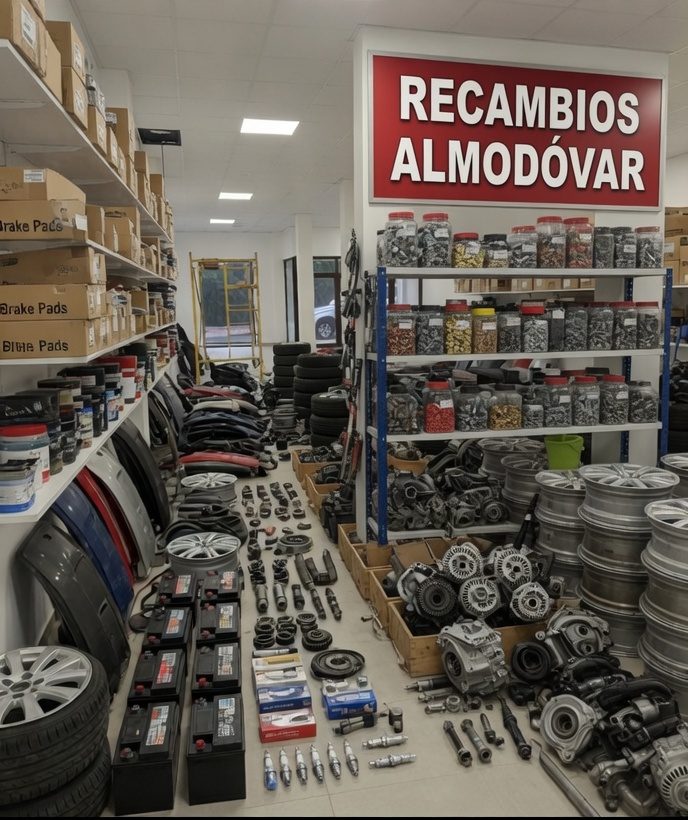 Venta de Recambios nuevos y usados en Málaga